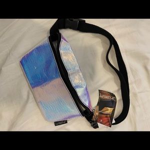 Iridescent Metallic Shiny Fannypack